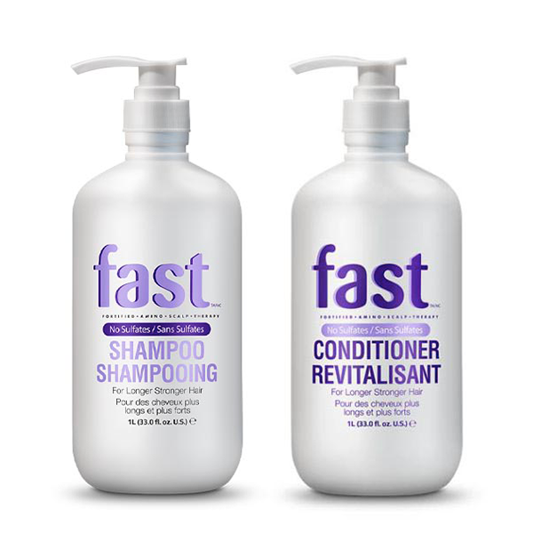 FAST Shampoo, Conditioner 2 Pack | No Sulfates, Parabens, DEA | 33 oz