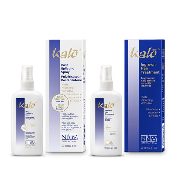 Stop Hair Growth with Kalo Post Epilating Spray. Buy Online at Nisim Canada  (Toronto, Ontario) + Ingrown Hair Treatment